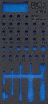BGS Werkstattwageneinlage 1/3 leer für Art. 4054 4054-1